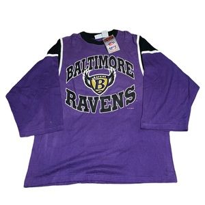 VTG 1998 Iron Knights Athletics Baltimore Ravens Jersey Shirt